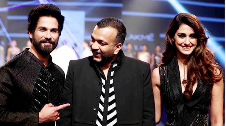 lakme fashion week, lakme fashion week 2018, Amit aggarwal, shahid kapoor, disha patani, shahid kapoor lakme fashion week, disha patani lakme fashion week, celeb fashion, indian express, indian express news