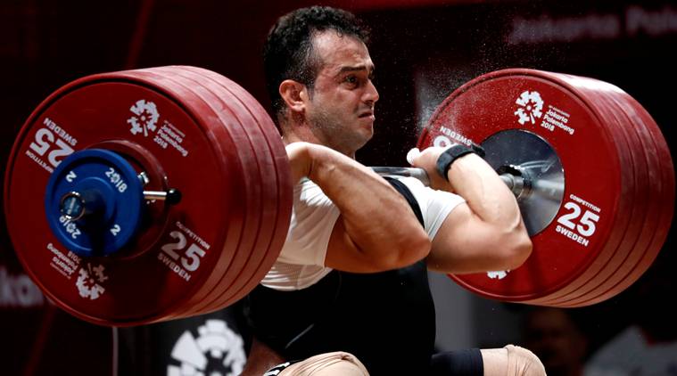 Asian Games 2018: Iran’s Sohrab Moradi breaks weightlifting snatch ...