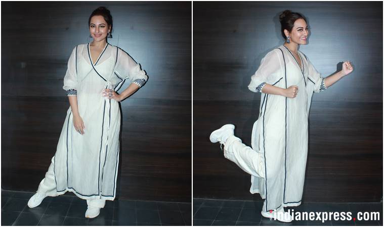 sonakshi sinha, happy firr bhag jayegi, happy firr jayegi promotions, sonakshi sinha happy firr bhag jayegi, sonakshi sinha latest news, sonakshi sinha latest photo, sonakshi sinha updates, celeb fashion, bollywood fashion, indian express, indian express news