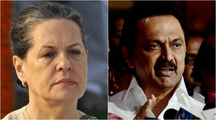Sonia Gandhi, Sonia Gandhi to MK stalin, Sonia Gandhi Karunanidhi, Karunanidhi, Karunanidhi death, Sonia Gandhi letter to stalin, Tamil Nadu, Karunanidhi funeral, India news