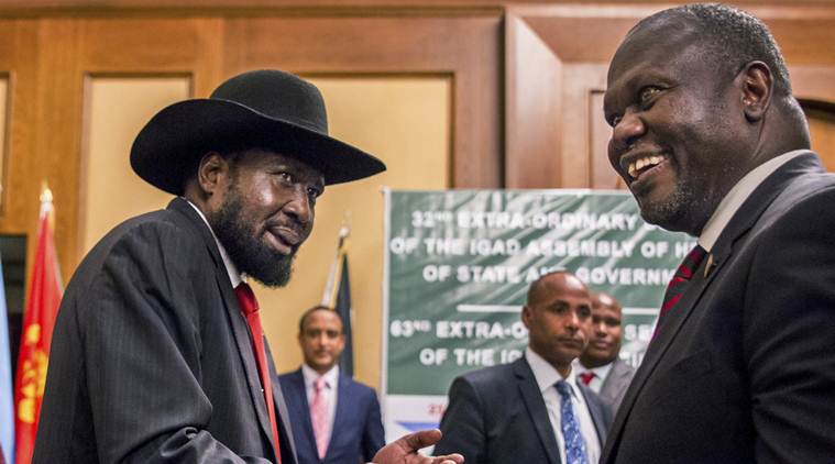 South Sudan’s warring leaders sign peace deal to share power South Sudan’s warring leaders sign peace deal to share power
