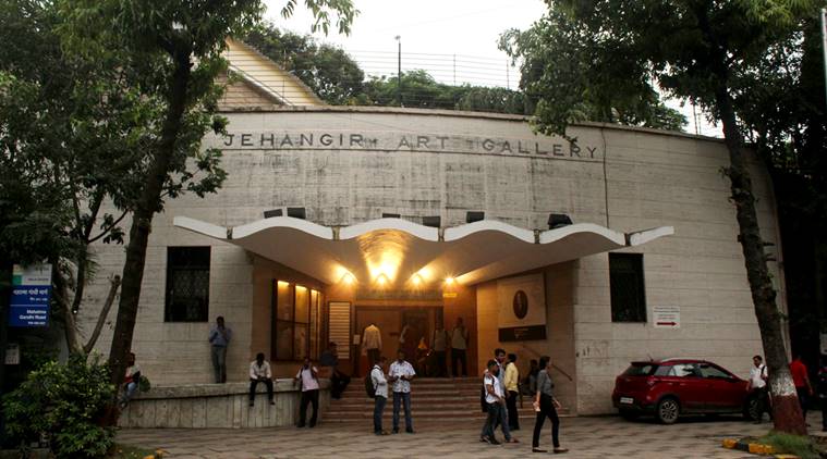 Jehangir Art Gallery, Mumbai art gallery, contemporary visual arts, classical architectural plan, Sir Cowasji Jehangir, MIT-trained architect Durga Shankar Bajpai, architect-designer Alvar Henrik Aalto, indian express eye stories, indian express