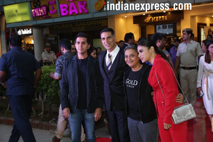 gold cast and crew in delhi to promote gold