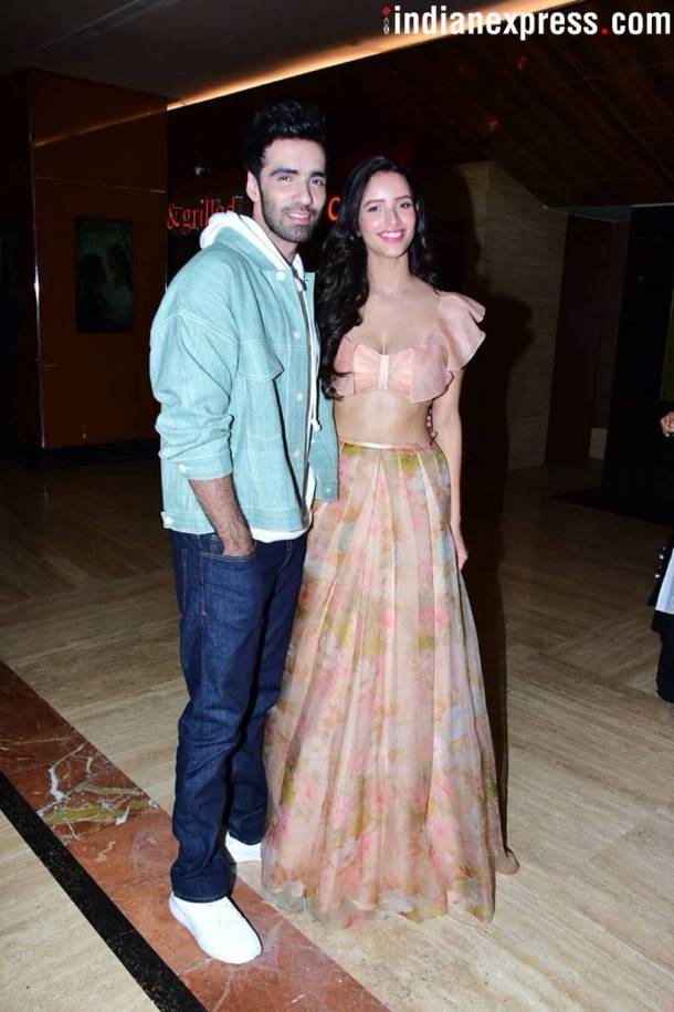 Pictures from Laila Majnju trailer launch.