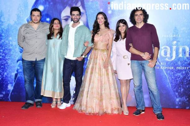 Pictures from Laila Majnju trailer launch.