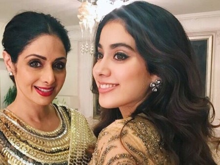 Sridevi with Janhvi Kapoor