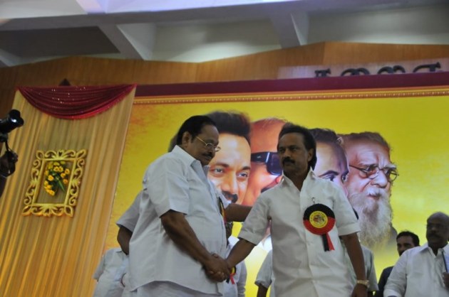 M K Stalin elected DMK president unopposed, Durai Murugan becomes treasurer