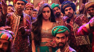rajkummar rao, shraddha kapoor in stree song milegi milegi