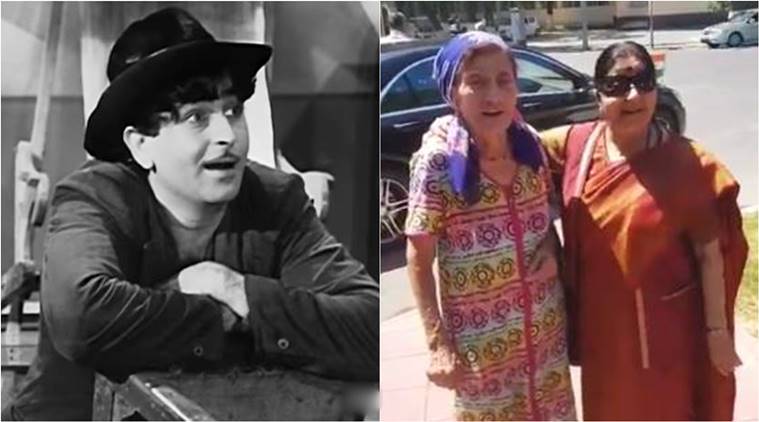 Sushma Swaraj, Sushma Swaraj Singing, Sushma Swaraj Singing viral video, Shree 420 songs, Ichak Dana Bichak Dana Dane Upar, Lata Mangeshkar songs,