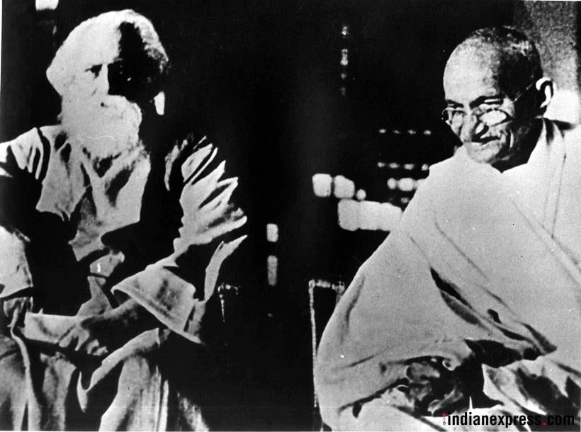 Rabindranath Tagore's 77th death anniversary: Rare photos of 'Gurudev' with Mahatma Gandhi