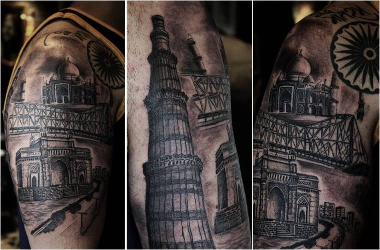 Patriotic tattoos to get in honour of Independence Day  Fashion News  The  Indian Express