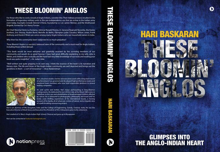 Hari Bhaskaran, anglo indians, book on anglo Indians, India news, Indian Express