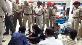 An eight-member TMC delegation were stopped at the Silchar airport when they tried to enter Assam's Cachar district on Thursday.