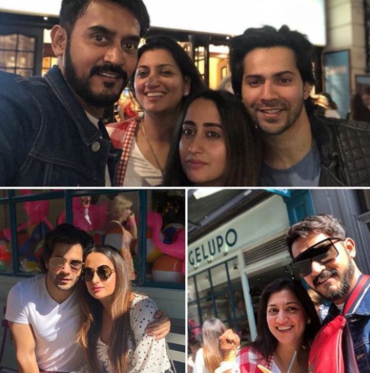 varun dhawan london photos