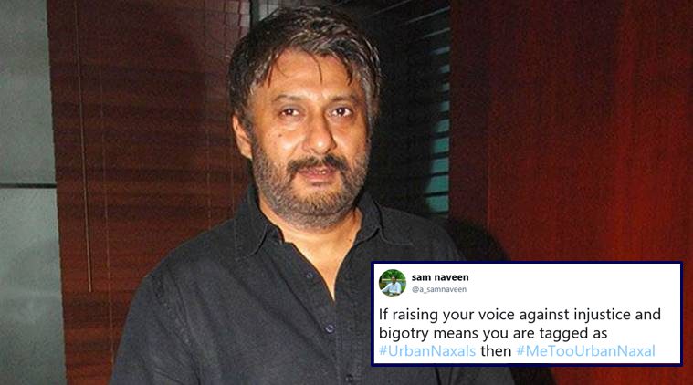 urban naxal, Elgaar Parishad, Elgaar Parishad arrests, vivek agnihotri, me too urban naxal treend, Elgaar Parishad probe, Varavara rao, Sudha Bhardwaj, Vernon Gonzalves, Arun Ferreira, Anand Teltumbde, Stan Swamy, india news