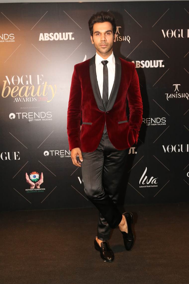 rajkummar rao at Vogue Beauty Awards 2018
