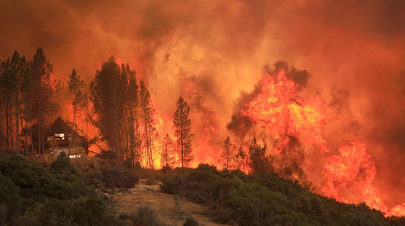 California's largest wildfire surges as temperature rises