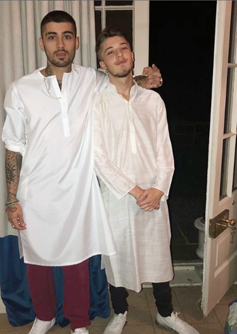 Gigi Hadid Zayn Malik Celebrate Eid In Style Dress Up In Ethnic Wear Fashion News The 