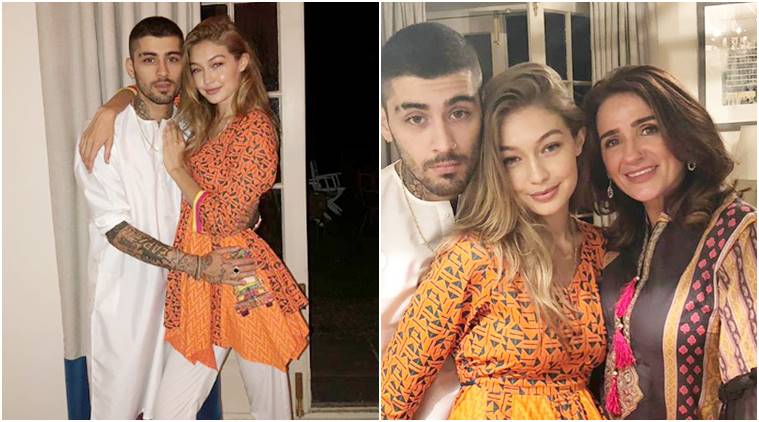 Gigi Hadid Zayn Malik Celebrate Eid In Style Dress Up In