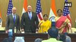 '2+2' dialogue: India signs military communications pact with US, gets support on NSG bid