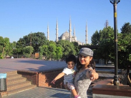 travelling with the baby