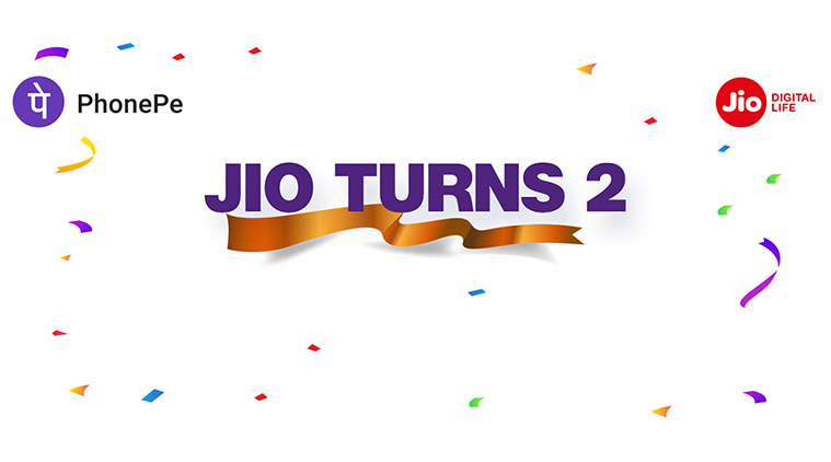 Jio Two Year Anniversary Offer Rs 100 Cashback On Rs 399 Plan Via Phonepe Transaction Technology News The Indian Express