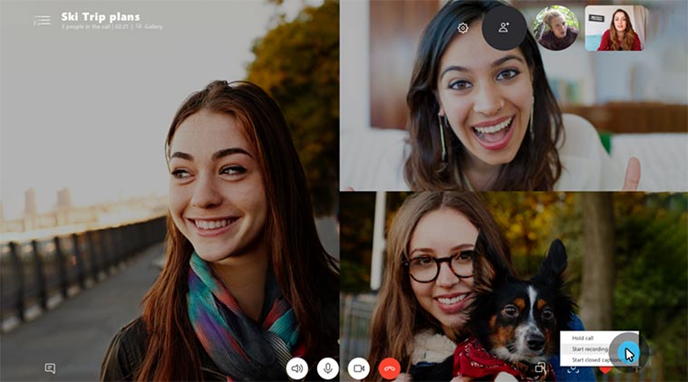 windows skype video call recorder