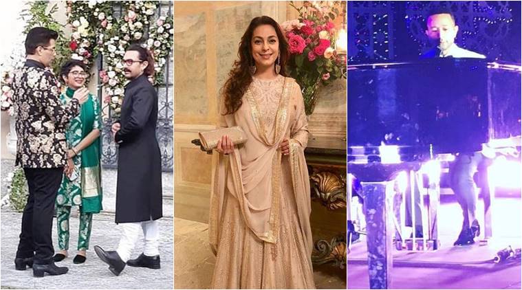 Aamir Khan, Karan Johar, John Legend make merry at Isha Ambani's engagement bash | Bollywood News - The Indian Express Aamir Khan, Karan Johar, John Legend make merry at Isha Ambani's engagement bash | Bollywood News - The Indian Express
