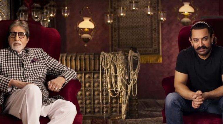 When Aamir Khan made fun of his Thugs of Hindostan co-star Amitabh Bachchan  | Entertainment News,The Indian Express