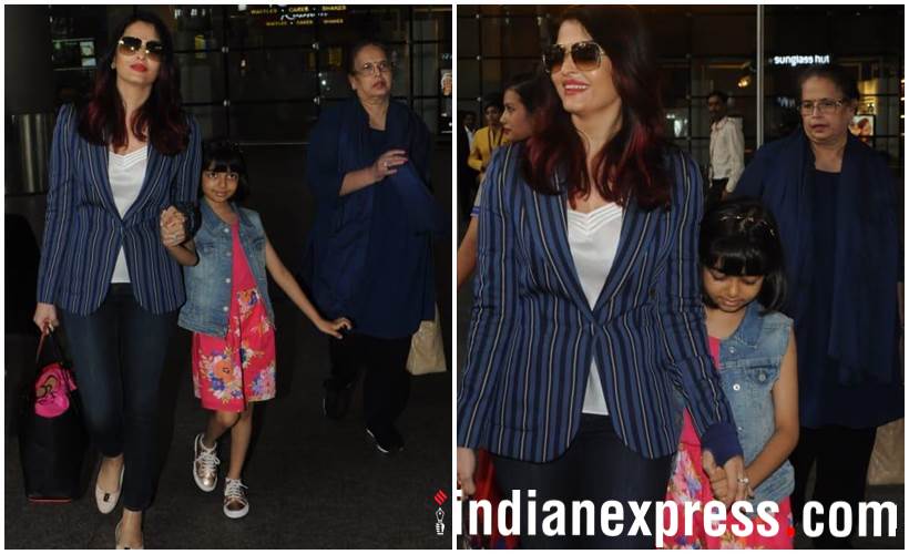 Aaradhya, Aishwarya Rai Bachchan, Brindya Rai,