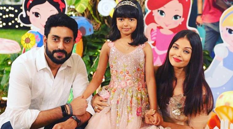 Abhishek Bachchan on Aaradhya seeing her parents together in Gulab Jamun:  She&#39;ll be fine | Entertainment News,The Indian Express
