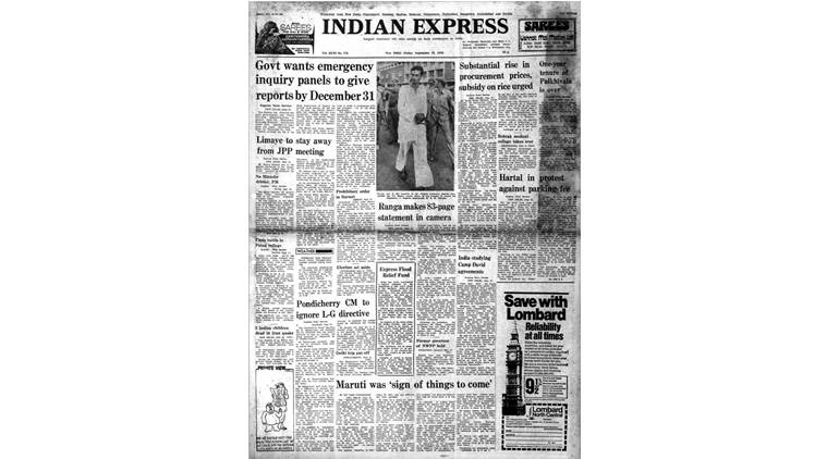 September 22, 1978, Forty Years Ago: Emergency Panels