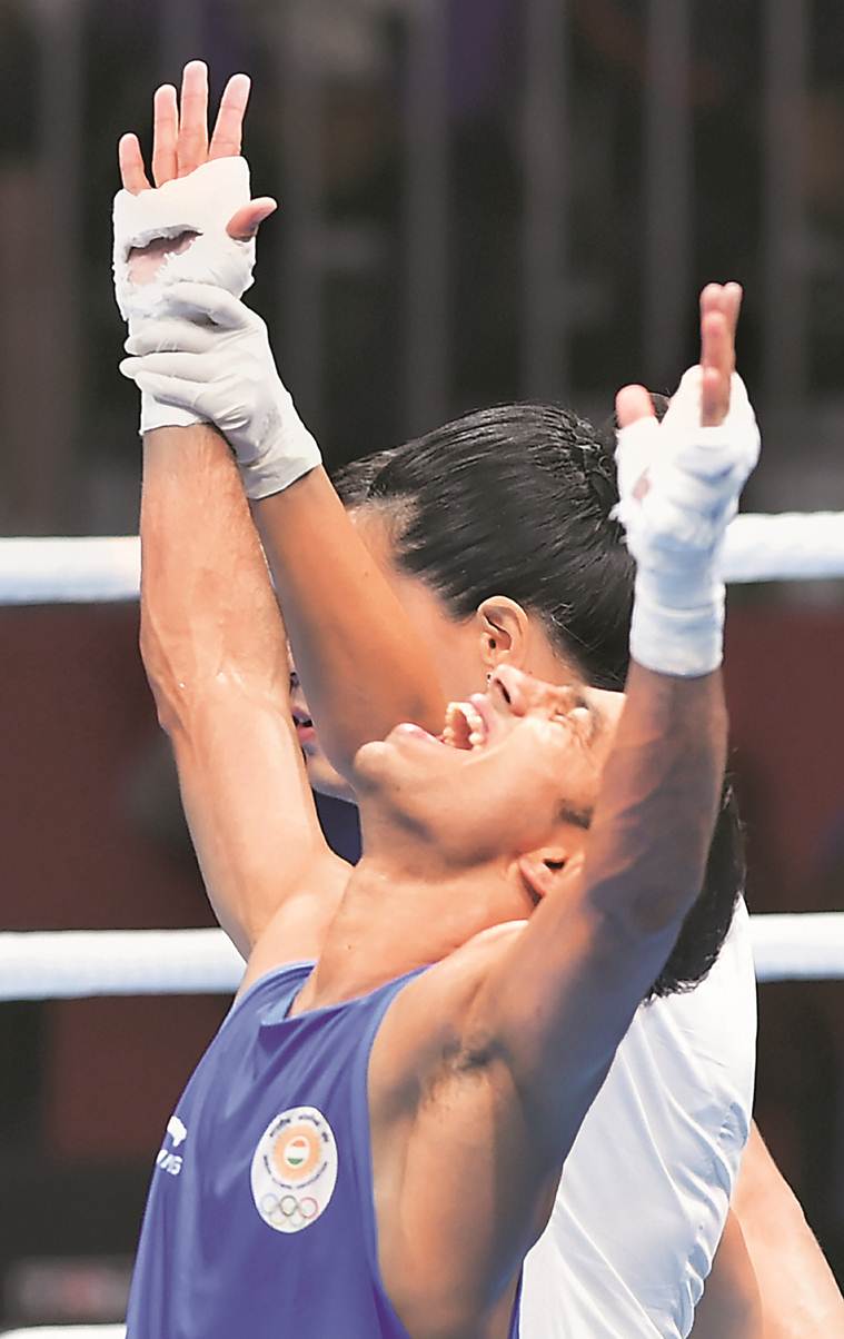 amit panghal, amit panghal gold, amit panghal boxing, amit panghal boxing gold, asian games 2018, asian games 2018 news, asian games india medals, indian express