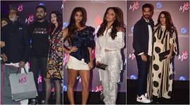amitabh bachchan at Shweta Nanda fashion brand launch
