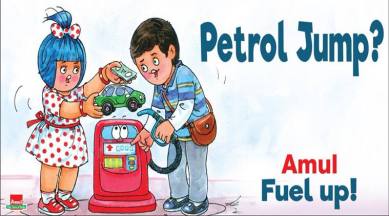 Amul's sarcastic take on the all-time high petrol prices is spot on |  Trending News,The Indian Express