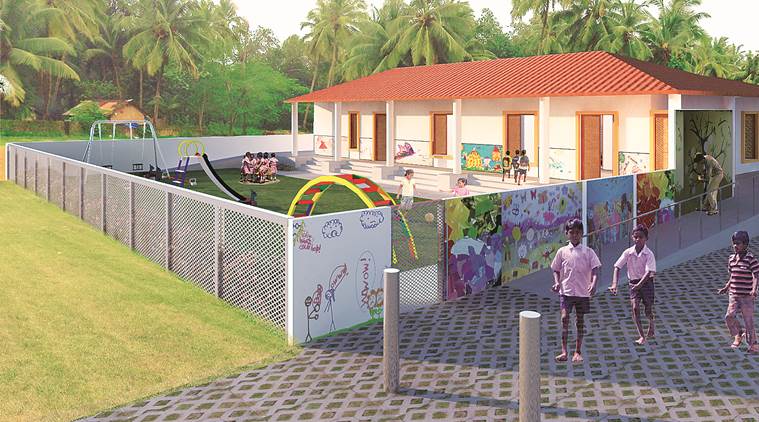 anganwadi, child development schemes in india, anganwadi programme, Morphogenesis, child development in villages, indian express news