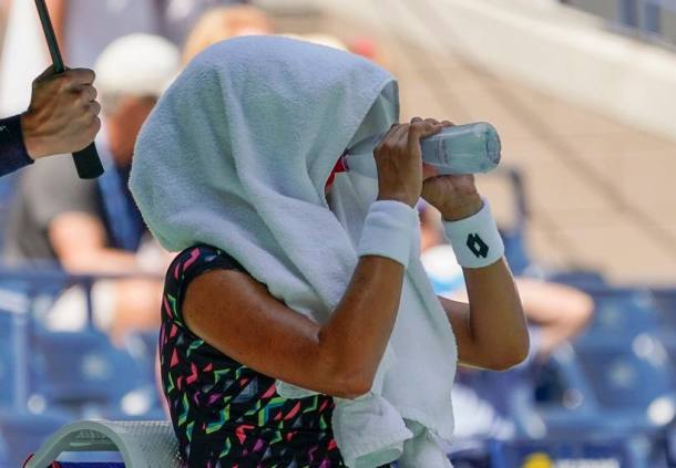 US Open 2018: Soaring temperature and humidity beat players