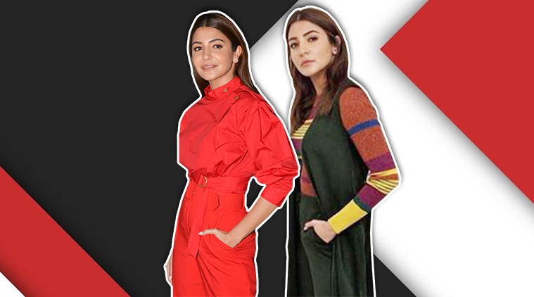 Anushka Sharma, Varun Dhawan, Sui Dhaaga, Sui Dhaaga promotions, Anushka Sharma updates, Anushka Sharma latest pictures, Anushka Sharma latest photos, Anushka Sharma sui dhaaga promotions, celeb fashion, bollywood fashion, indian express, indian express news