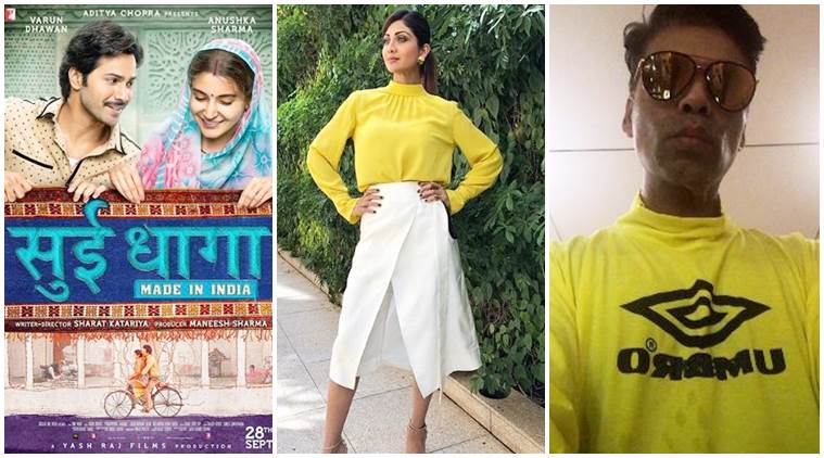 Anushka Sharma, Shilpa Shetty and Karan Johar social media photo monday posts