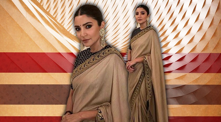 Anushka Sharma, Virat Kohli, Anushka Sharma sari