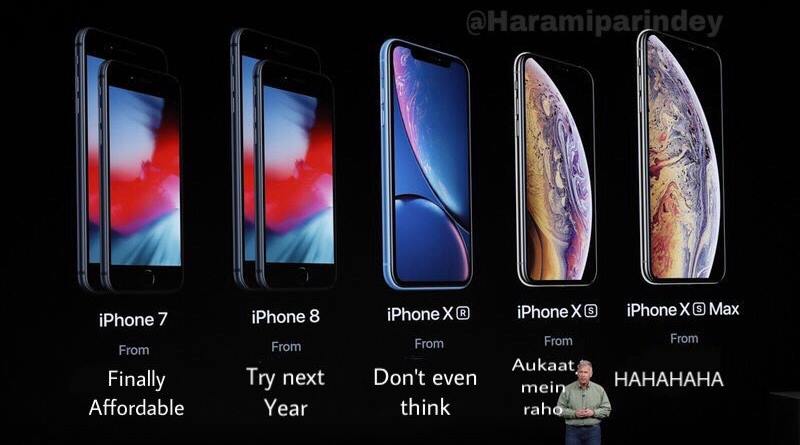 Apple Iphone Xs Xr Xs Max Launched These Desi Jokes Will Leave You In Splits Trending News The Indian Express