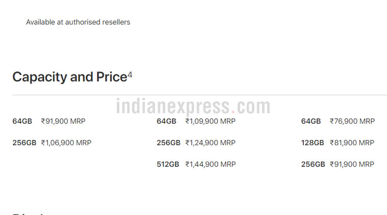  Apple, Apple iPhone XS, iPhone XS India price, iPhone XS price in India, iPhone XR, iPhone XR price in India, iPhone XS specifications, iPhone XS Max, iPhone XS Max price in India, iPhone X price in India