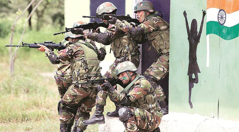 The focus of recent military exercises has been on counter-terrorism and counter-insurgency operations in various settings, like semi-urban or jungle terrain.