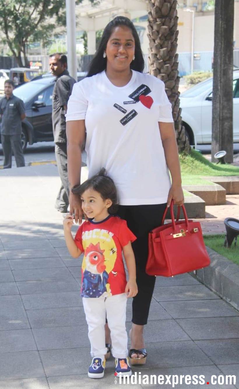 Arpita Khan Sharma, son Ahil Sharma