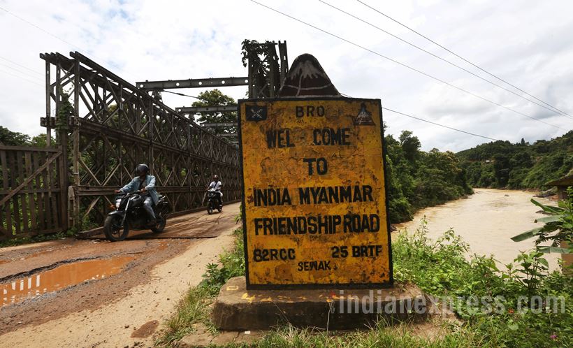 India-myanmar highway photos, India-myanmar highway pics, India-Myanmar-thailand highway, India-Myanmar-thailand highway photos, India-Myanmar-thailand highway pics, India-Myanmar-thailand highway images,India-Myanmar Friendship Highway, North east India, act east policy,