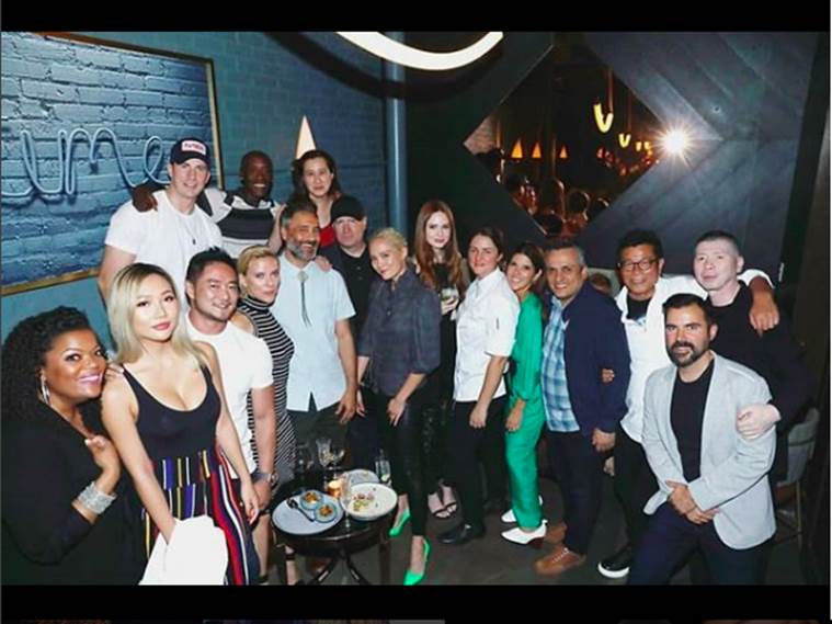 joe russo restaurant opening photos