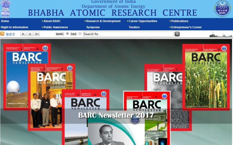 BARC, BARC recruitment, BARC jobs, barc.gov.in