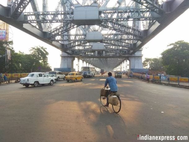 PHOTOS West Bengal Bandh Protesters Vandalise Buses Halt Trains