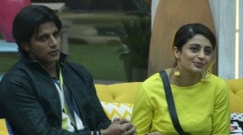 Nehha Pendse and Karanvir Bohra in bigg boss 12