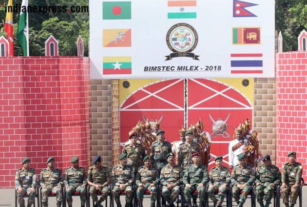 BIMSTEC joint military exercise begins in Pune